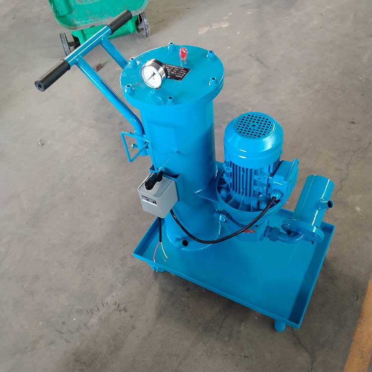 華豫生產(chǎn)供應(yīng)可移動式油液過濾LUC-40×10濾油機