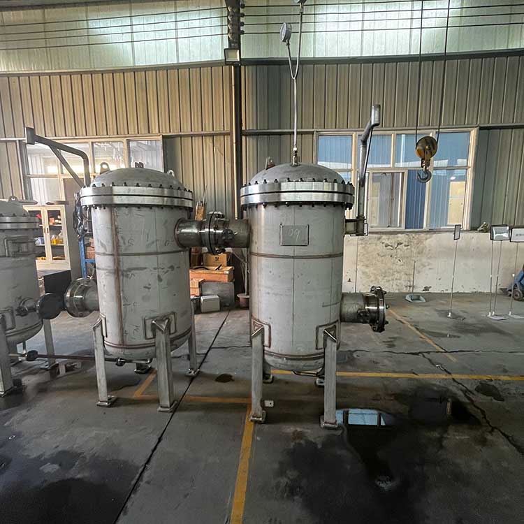 華豫供應管道液體除雜質用多袋式過濾器