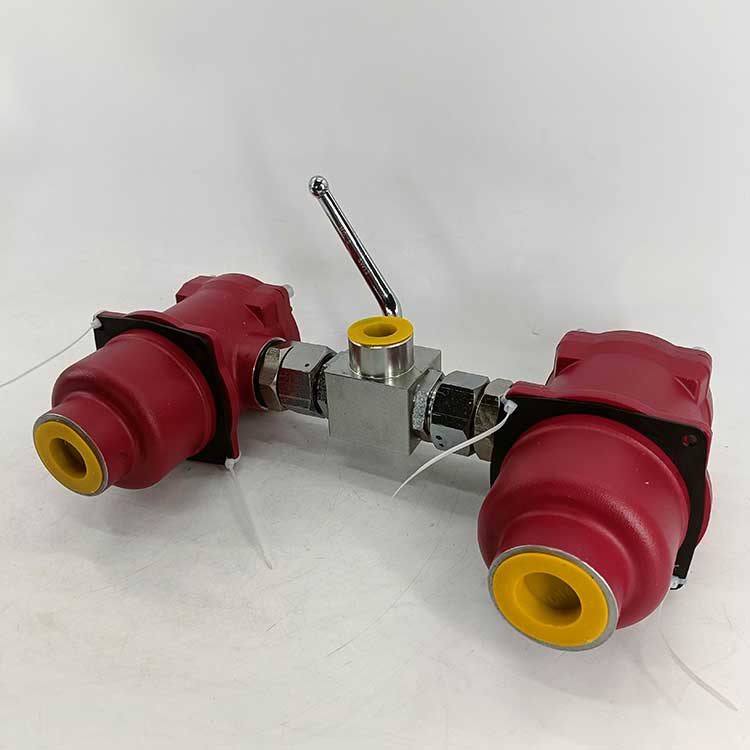 華豫KF-150B*120D/M供應(yīng)雙筒潤(rùn)滑油過濾器